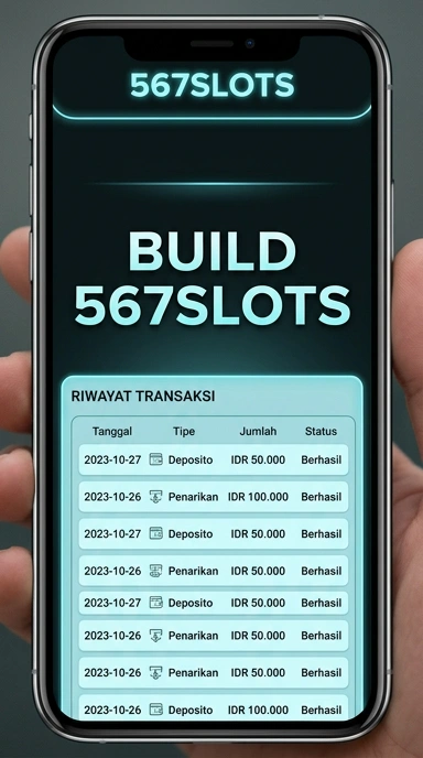 Tampilan riwayat versi 567slots